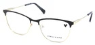 New Longchamp LO2146 001 Shiny Black Silver Authentic Eyeglasses Frame 53-16. Price: $65.00.