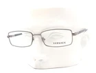 Versace Eyeglasses Mod 1204 1001 Gunmetal Dark Silver Blue 54MM No Case New. Price: $149.50.