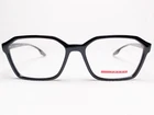 New Prada VPS02M 1AB-1O1 Men's Eyeglasses Frames Black Rectangle Modern 55/17. Price: $149.99.