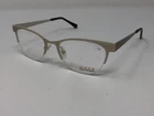 Dutz DZ504 COL.15 Eyeglasses Frame 52-18MM Beige/light Gold Half Rimless YK19 Pre-owned. Price: $34.00.