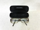 Dolce & Gabbana DD1150 556 Brown Havana Tortoise Eyeglasses Frame 53-15-135 Pre-owned. Price: $39.00.