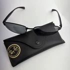 Eyeglasses Ray-ban RB3216 006 Frames Black Metal Only 59-17 Italy Pre-owned. Price: $19.99.