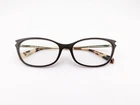 Prada Eyeglasses, Frames Only, Vpr 27R DHO-1O1 Brown/gold, 54-16-140, Italy Pre-owned. Price: $49.99.