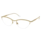 Swarovski 1026 4004 Gold Metal Oval Eyeglasses 56MM New. Price: $224.11.
