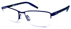 Costa Del Mar BRD310 Navy Blue/grey Half Rim Eyeglasses Frame 55-17-145 Pre-owned. Price: $140.00.