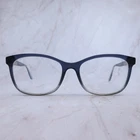 Burberry 2242 3599 Blue Gradient Cat Eyeglasses Frames 53-17-140 Italy Pre-owned. Price: $28.79.