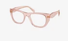 Prada A18V 19Q1O1 Transparent Peach Women's 52 Mm Eyeglasses New. Price: $269.99.