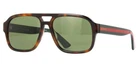 New Gucci GG0925S 002 58MM Havana Web Aviator Sunglasses Italy. Price: $295.00.