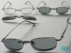 Mens Classy Elegant Optical Eye Glasses Stainless Steel Frame & Magnetic Clip On New. Price: $13.94.