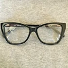 New Swarovski Eyewear Eyeglasses 5290 Col. 001/SHINY Blk Sz. 53-15-140. Price: $125.00.