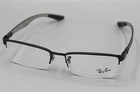 New Ray-ban 0RX8412 Eyeglasses 2503 Matte Black-carbon Fiber Frames Only. Price: $159.99.