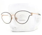 Tiffany Eyeglasses TF1157B 6127 Shiny Black Rose Gold 54MM With Case New. Price: $185.00.