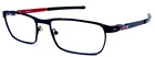 Oakley Tincup OX3184-1154 Light Steel/red 54-17-135 Eyeglasses Frame Pre-owned. Price: $66.00.