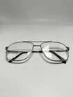 Charmant Eyeglasses Frames Only CH8120 Gray Aviator Full Rim 58-16-145 Pre-owned. Price: $39.99.