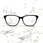 Calvin Klein CK582 961 Eyeglasses Black White Square Full Rim Frames 53-15-135 Pre-owned. Price: $25.59.