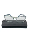 Prada Vpr 10VV Eyeglasses Frame Transparent Blue 325-101 54-18-145 New. Price: $100.00.