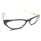 Betsey Johnson Gone Gingham BJ067 Brown Tortoise Lime Green Frames 52-17 140 Pre-owned. Price: $59.99.