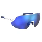 Under Armour Ua Halftime Sunglasses Matte White Blue Unisex 99MM New. Price: $79.69.