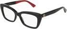 Gucci GG0165O 003 Black Cat Plastic Eyeglasses Frame 51-17-140 New. Price: $311.60.