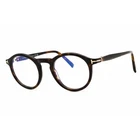 Tom Ford Men's Eyeglasses Dark Havana Acetate Round Full Rim Frame FT5979-B 052 New. Price: $122.39.