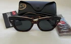 New Ray-ban State Street Sunglasses Rb 2186 1292/B1 Tortoise Frames Grey Lenses. Price: $89.00.