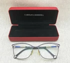 Carolina Herrera Eyeglasses, Frames Only, VHE192K 0E60, 55-15-140, Metal, Purple Pre-owned. Price: $44.00.