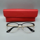 Guess GU2633-S 005 Black Gold Eyeglasses 52/16/135 Frames Only + Case Pre-owned. Price: $39.97.