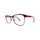 Wittnauer Tatiana Black/red 54-16-135MM Eyeglasses Frames Only Good Condition Pre-owned. Price: $9.99.