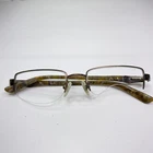 Ray-ban Rb 8616 1033 Half Rim Titanium Brown Eyeglasses Frame 52-18-140 953 Pre-owned. Price: $20.99.