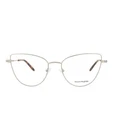Alexander Mcqueen Womens Cat Silver Transparent Fashion Designer Eyew Pre-owned. Price: $129.99.