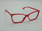 Gucci Sensual Romantic Gg 0025O Eyeglasses 004 Red Frames Only 56-14-140 Pre-owned. Price: $103.99.