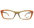Ray-ban Eyeglasses Frames RB5255 5487 Clear Striped Brown Orange Fade 51-16-135 New. Price: $40.34.