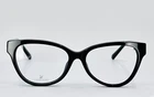 Swarovski 5392 001 Black Womens Cat Full Rim Eyeglasses 55-16-140 B:44 New. Price: $38.99.