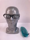 Zenni 239621 Eyeglasses Optical Frame 54-18-141 Black Rectangle Pre-owned. Price: $12.99.