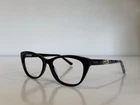 Bebe BB5156 Cat Black Blue Floral Eyeglasses Frame Only 53-15-135 Pre-owned. Price: $39.99.