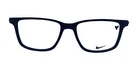 NIKE7145 001 Matte Satin Black Rectangle Full Rim Eyeglasses Frames New. Price: $58.50.