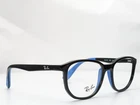Ray-ban Junior RB1619 3862 Black On Blue Kids Eyeglasses Frames 49-16-130 New. Price: $49.95.