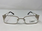 Legacy Wm 1024 Yg 51-18-135 Yellow Gold Metal Full Rim Eyeglasses Frame 155O New. Price: $41.25.
