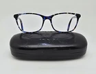 Anna Sui AS658 603 Blue Tortoise Eyeglasses Frame Flexhinge And Case 54-17-140 Pre-owned. Price: $65.99.