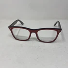 Ray-ban RB7209 8212 53-20-145 Red Black Gray Eyeglasses !Y77 Pre-owned. Price: $45.00.