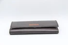 New Optical Hugo Boss Black Leather Flap Flop Sunglasses Eyeglasses Case. Price: $13.60.