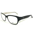 Sama Eyeglasses Frames Chelsea Ber/crm Black Clear Cream Square 49-16-130 New. Price: $121.05.