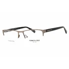 Kenneth Cole New York Men's Eyeglasses Shiny Gunmetal Half Rim Frame KC0313 008. Price: $26.69.