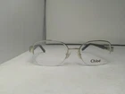 Authentic Chloe Ce 2119/730 Black/silver 51-18-135 Italy Made Flex Hinges 7052 Pre-owned. Price: $50.00.
