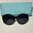 Tiffany & Co. Sunglasses TF4167-8285/9A Blue Black 54-18-140 2N Frames Only Pre-owned. Price: $45.00.