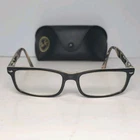 Ray-ban Black Marble Eyeglasses Frames Only 5161 2262 / 52-16-140 With Case Pre-owned. Price: $22.87.