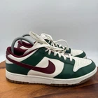 Nike Dunk Low Shoes Mens 12 Retro Gorge Green Sail Red Basketball Sneakers Pre-owned. Price: $41.24.