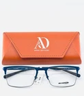 New Arnette Tail 6118 697 Blue Black Square Half Rim Eyeglasses 54-18-140 B:35. Price: $29.99.