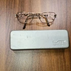 Charmant Line Art XL2044 Lb Titan Eyeglasses Gold Brown Japan 52-17-135 Pre-owned. Price: $55.00.
