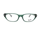 Ray Ban Cat Eyeglasses Frames Rb 5242 5162 53-18-140 Green Translucent New... Price: $79.20.